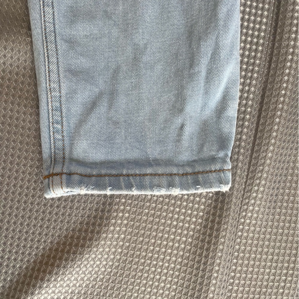 MOST COLLECTION Women’s Light Blue High Waist Mom Most Denim Jeans Size 25 - Picture 6 of 14